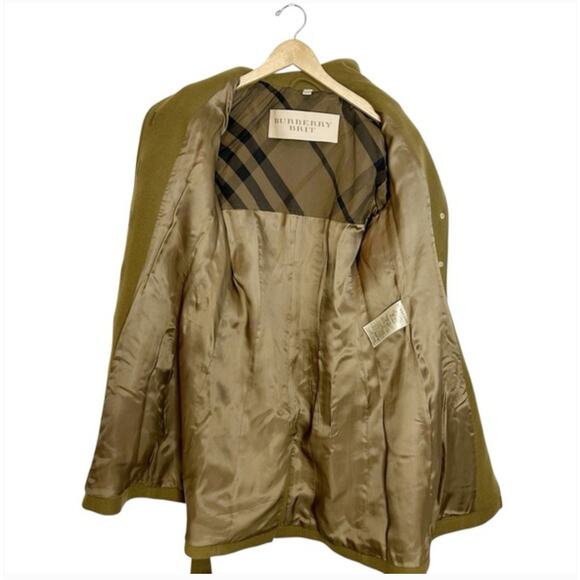 BURBERRY Didmoore Wool Cashmere Single Breasted Coat - Picture 4 of 9